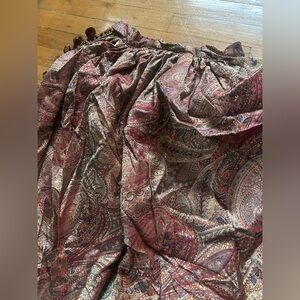 Scalamandre Vintage jacquard waterfall valance 5 Pieces